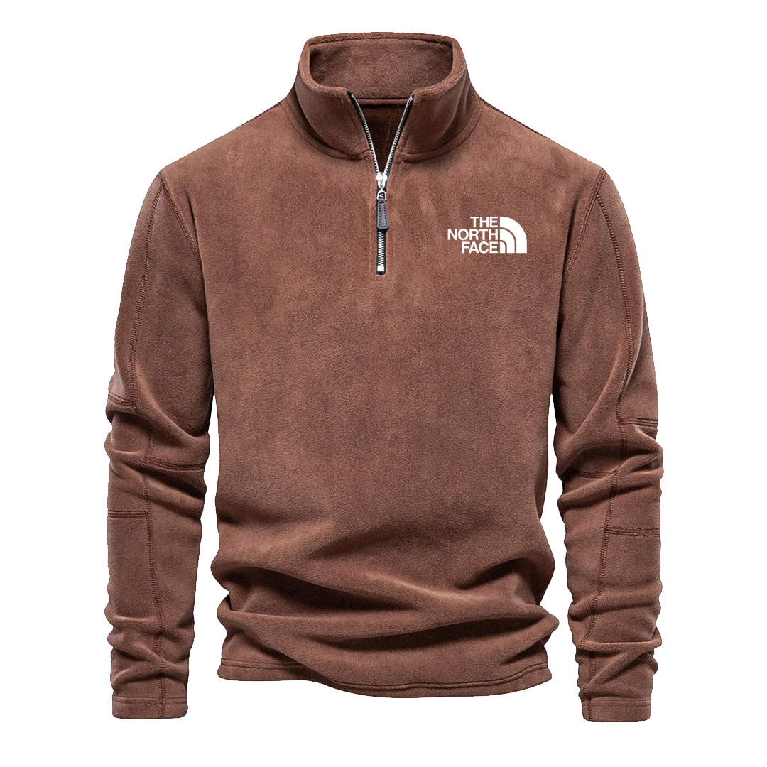 Fleecejacke mit Reißverschluss