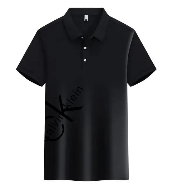 A0035 CK™ Lässiges kurzärmeliges Polo-Shirt
