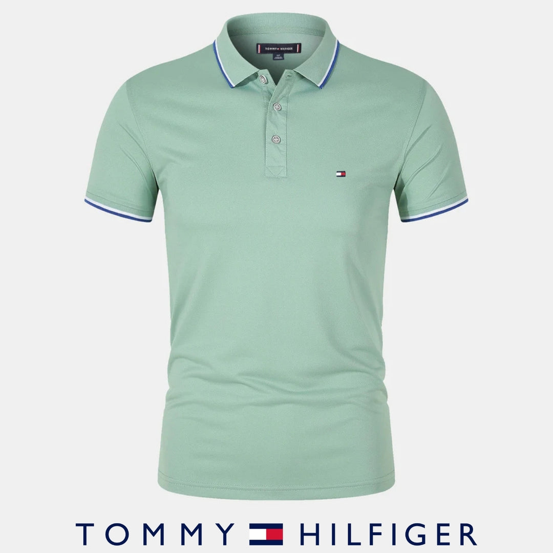 TOMMY HILFIGER || ELEGANTES HERREN-POLO SHIRT