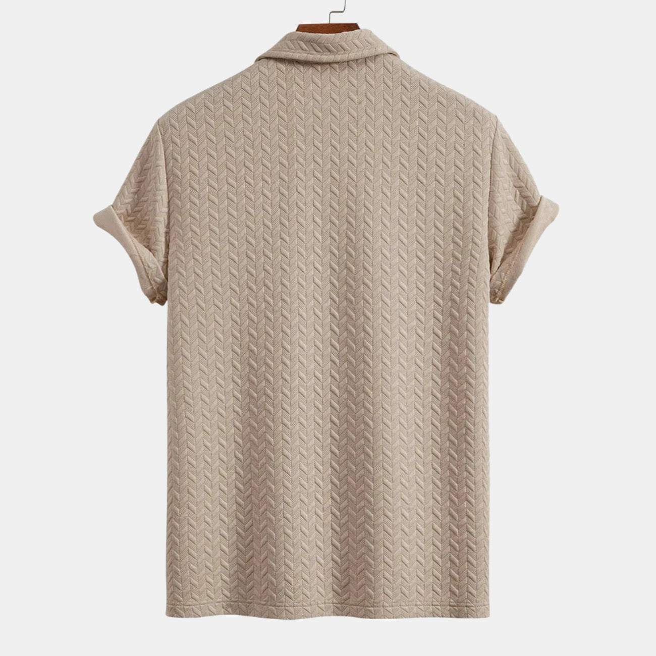 Strukturiertes Polo- & Shorts-Set - RÄUMUNGSVERKAUF