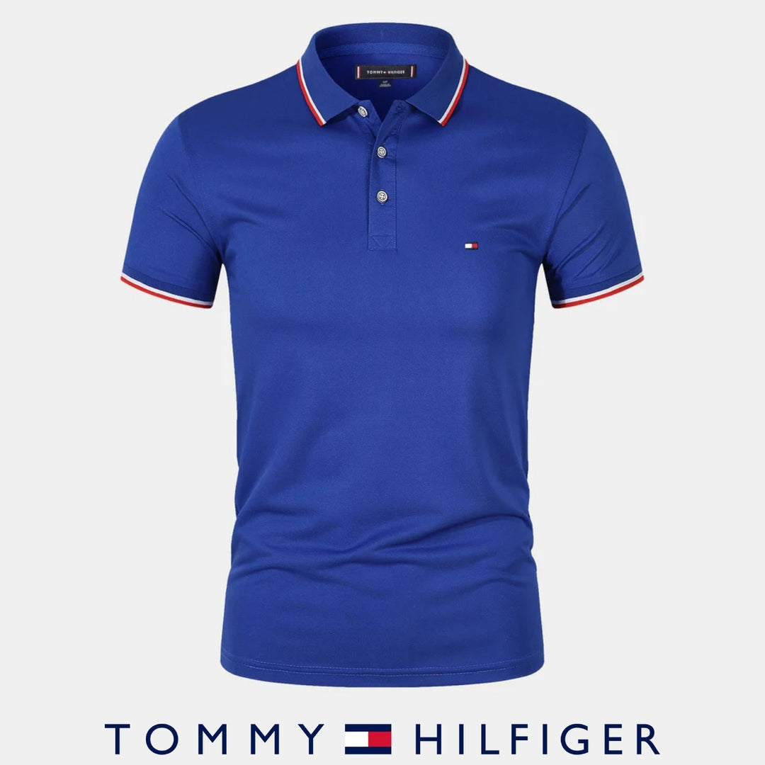 TOMMY HILFIGER || ELEGANTES HERREN-POLO SHIRT