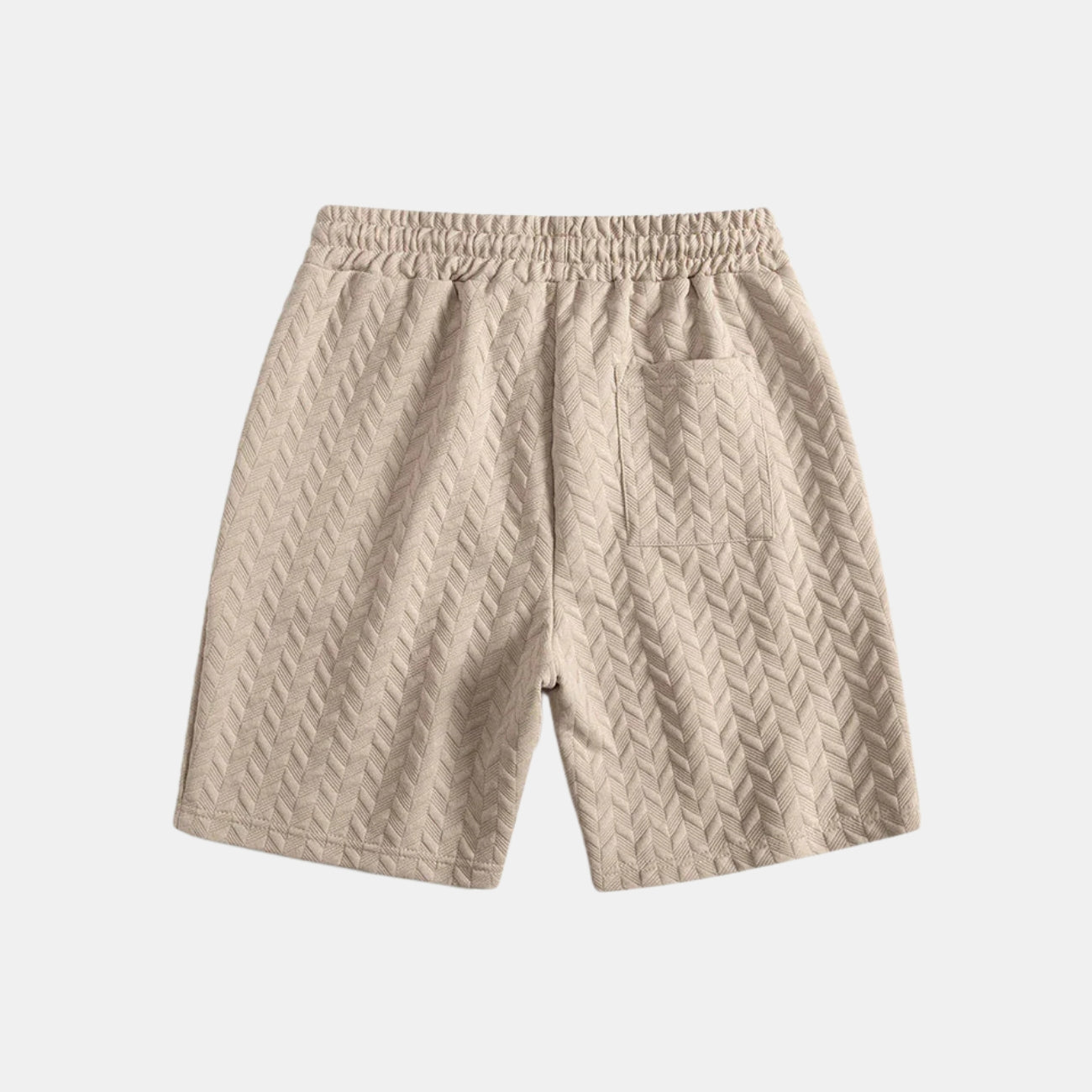 Strukturiertes Polo- & Shorts-Set - RÄUMUNGSVERKAUF