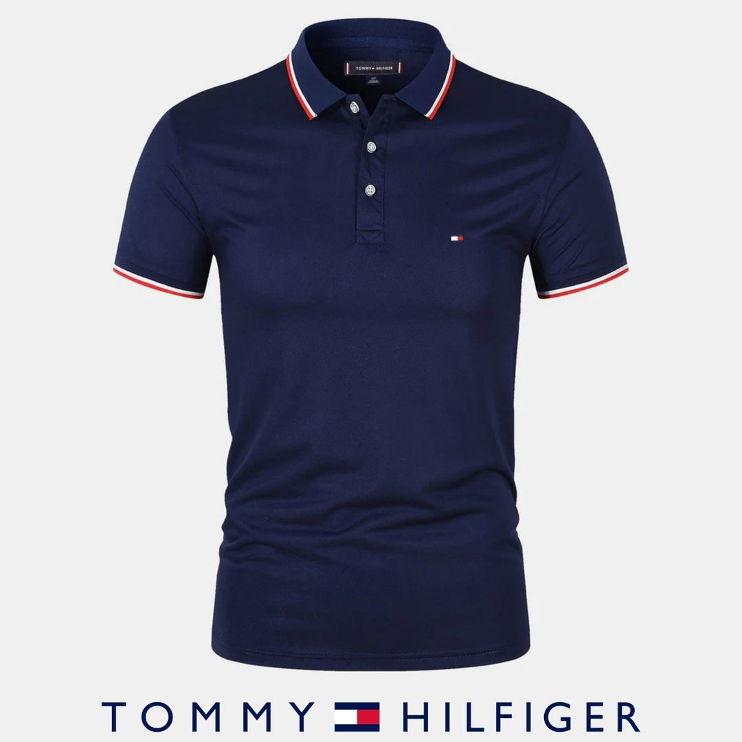 TOMMY HILFIGER || ELEGANTES HERREN-POLO SHIRT
