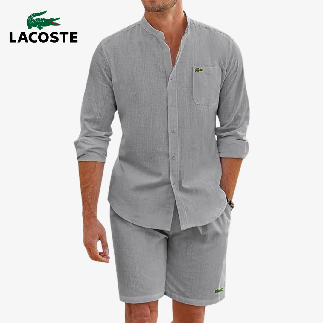 Elegantes Hemd- und Shorts-Set || RÄUMUNGSVERKAUF
