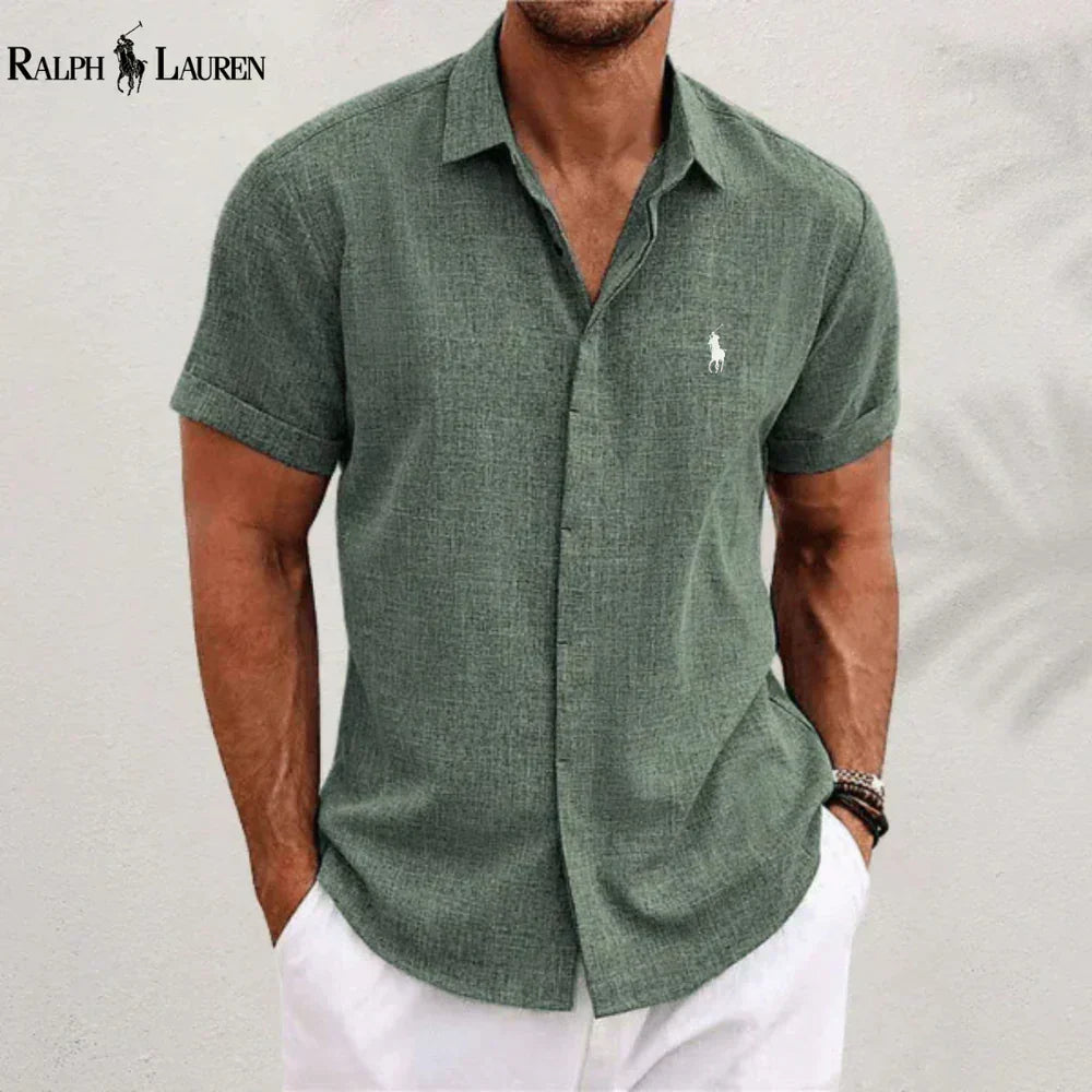 RALPH LAUREN PREMIUM || KLASSISCHES HEMD MIT PASSFORM