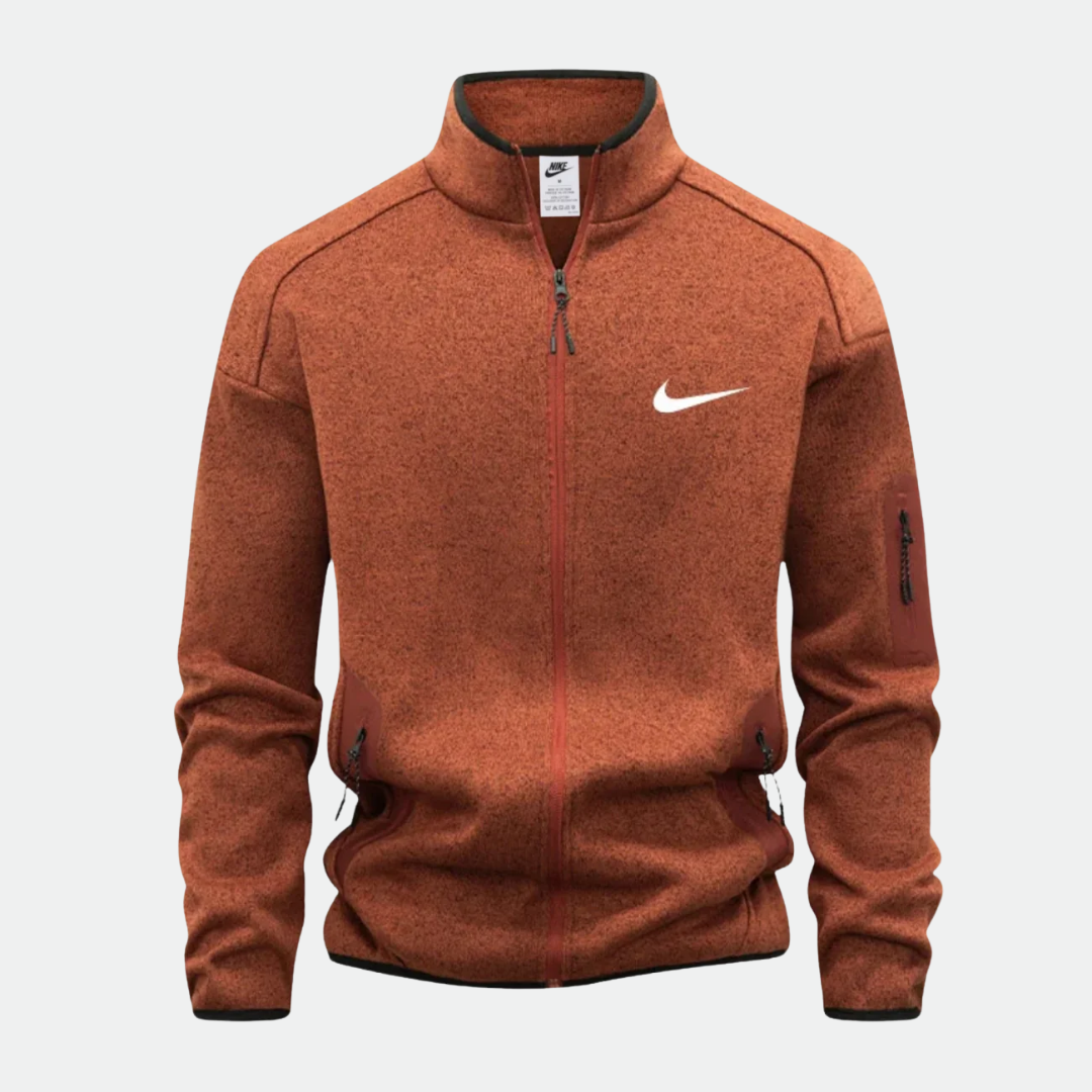 Lässige Jacke mit Reißverschluss