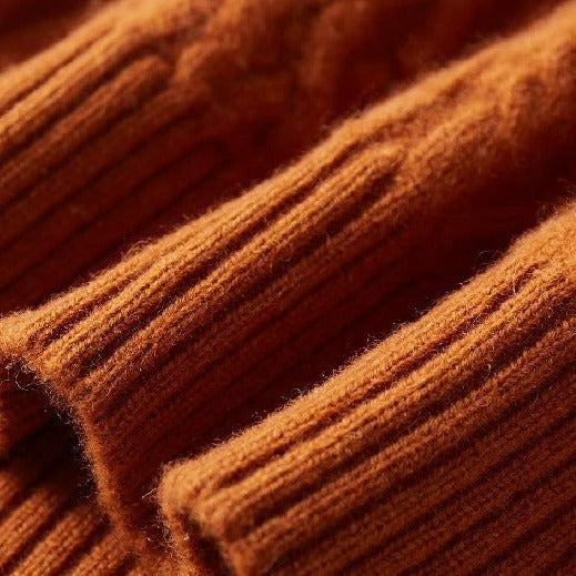 Halbrollkragenpullover
