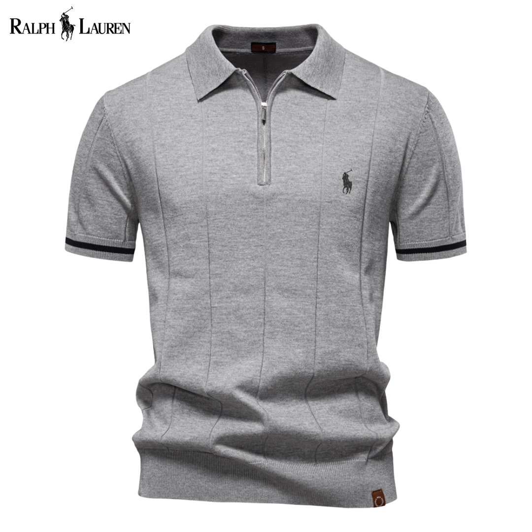 Alden® | Zeitloses Strick-Poloshirt