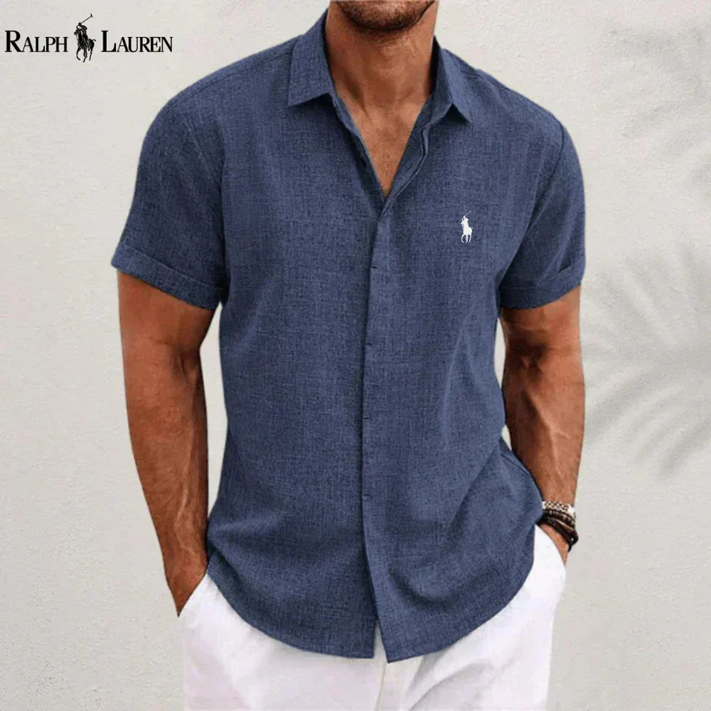 RALPH LAUREN PREMIUM || KLASSISCHES HEMD MIT PASSFORM