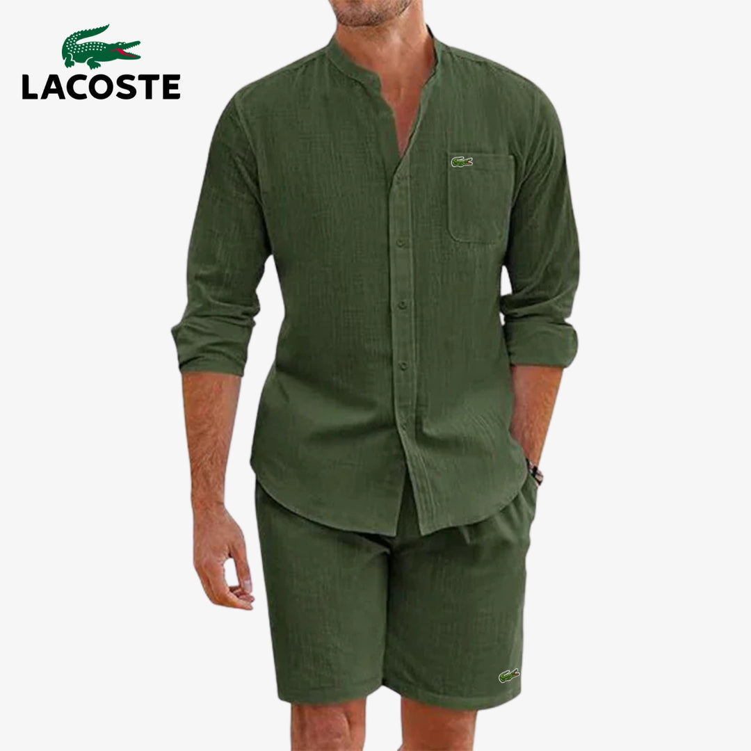 Elegantes Hemd- und Shorts-Set || RÄUMUNGSVERKAUF