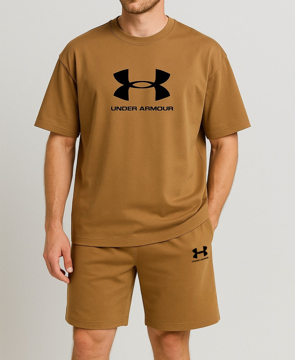 Herren Freizeit Sommer Set || T-Shirt und Shorts