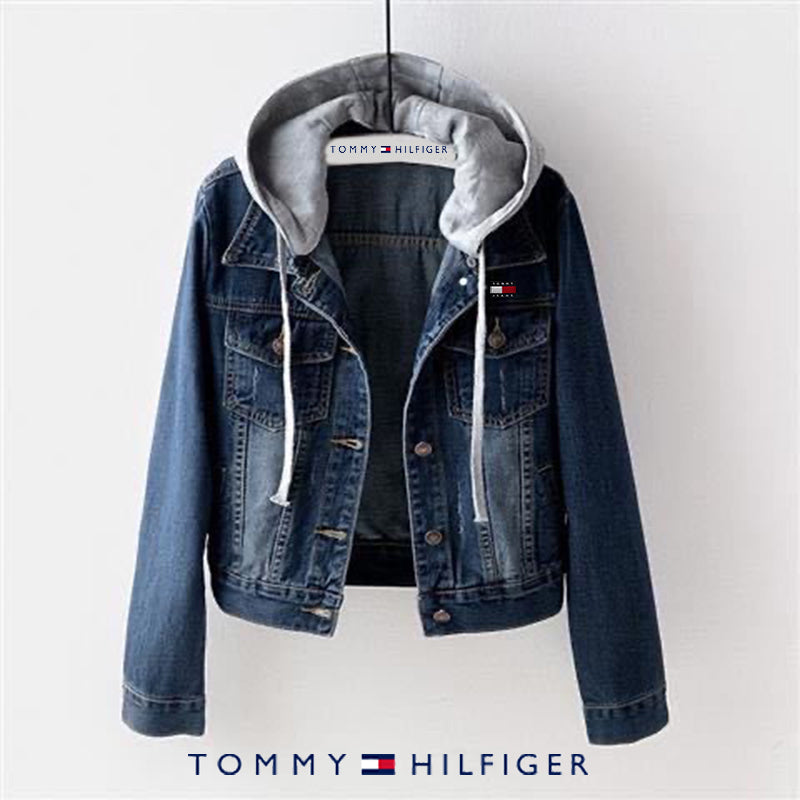 A0010 Tommy™ Damen-Jeansjacke