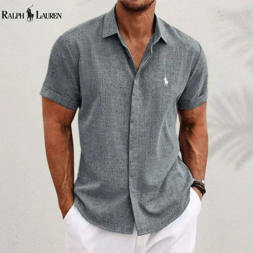 RALPH LAUREN PREMIUM || KLASSISCHES HEMD MIT PASSFORM