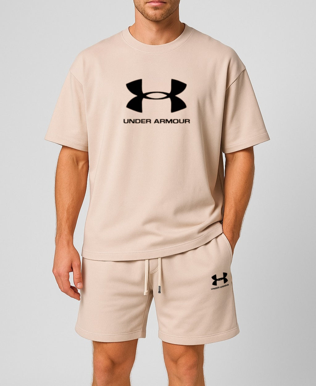 Herren Freizeit Sommer Set || T-Shirt und Shorts