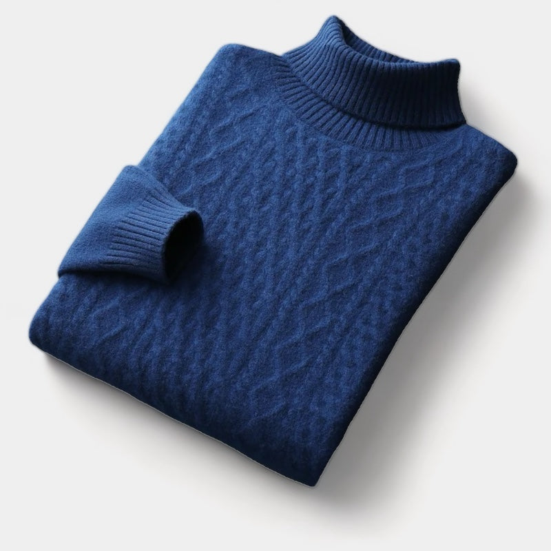 Halbrollkragenpullover
