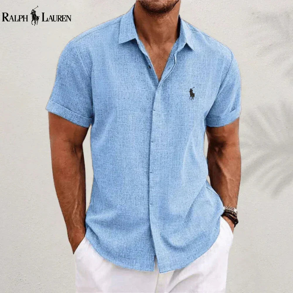 RALPH LAUREN PREMIUM || KLASSISCHES HEMD MIT PASSFORM