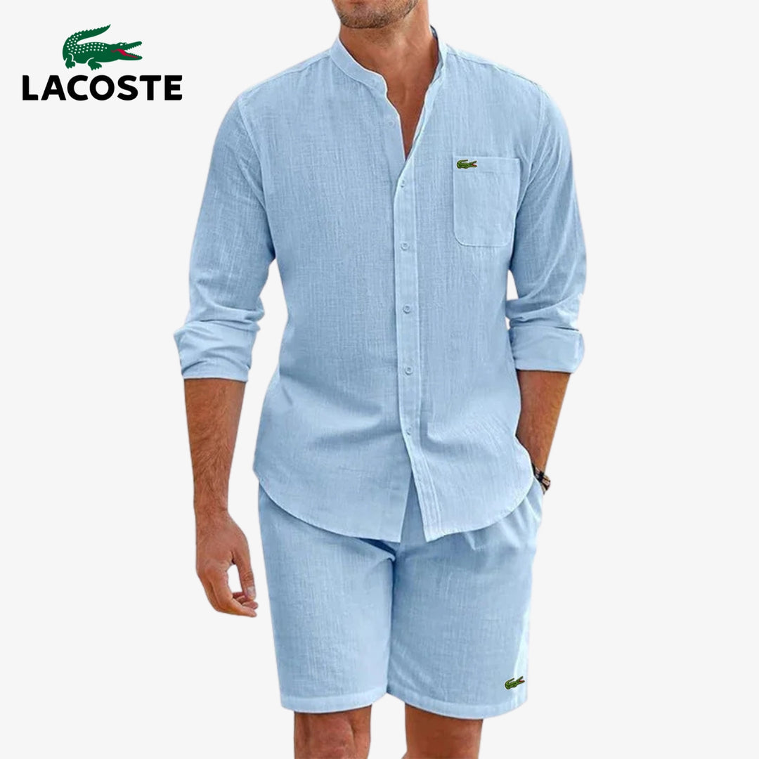 Elegantes Hemd- und Shorts-Set || RÄUMUNGSVERKAUF