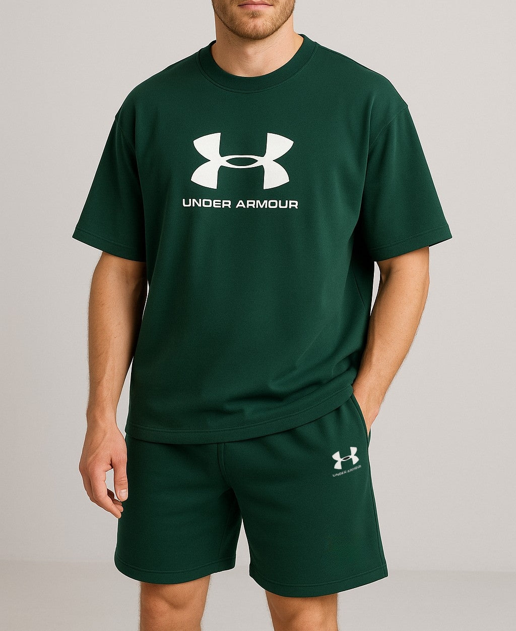 Herren Freizeit Sommer Set || T-Shirt und Shorts