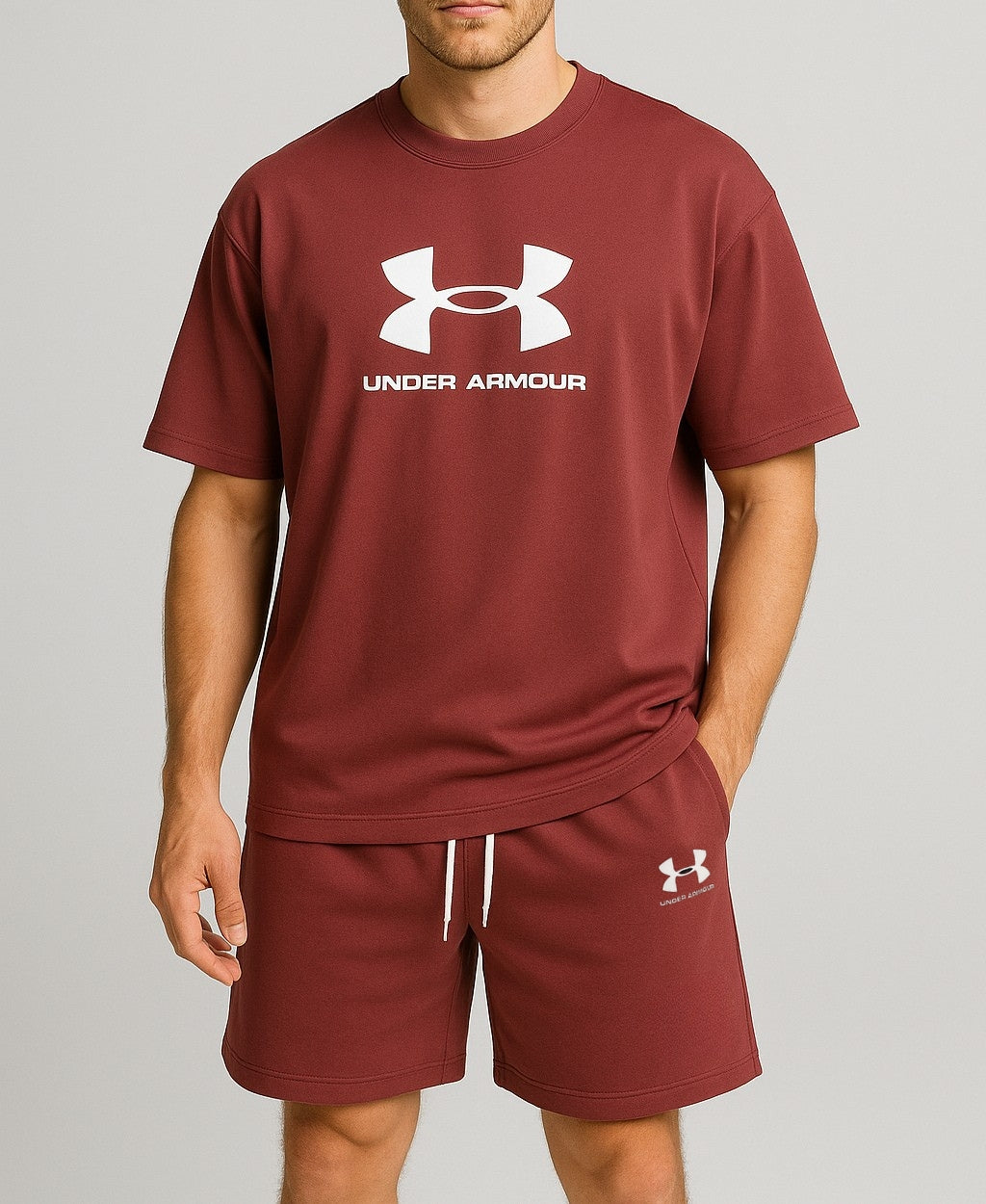 Herren Freizeit Sommer Set || T-Shirt und Shorts