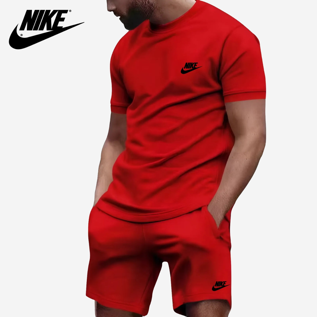 Herren Sommer Streetwear Set || RÄUMUNGSPREIS