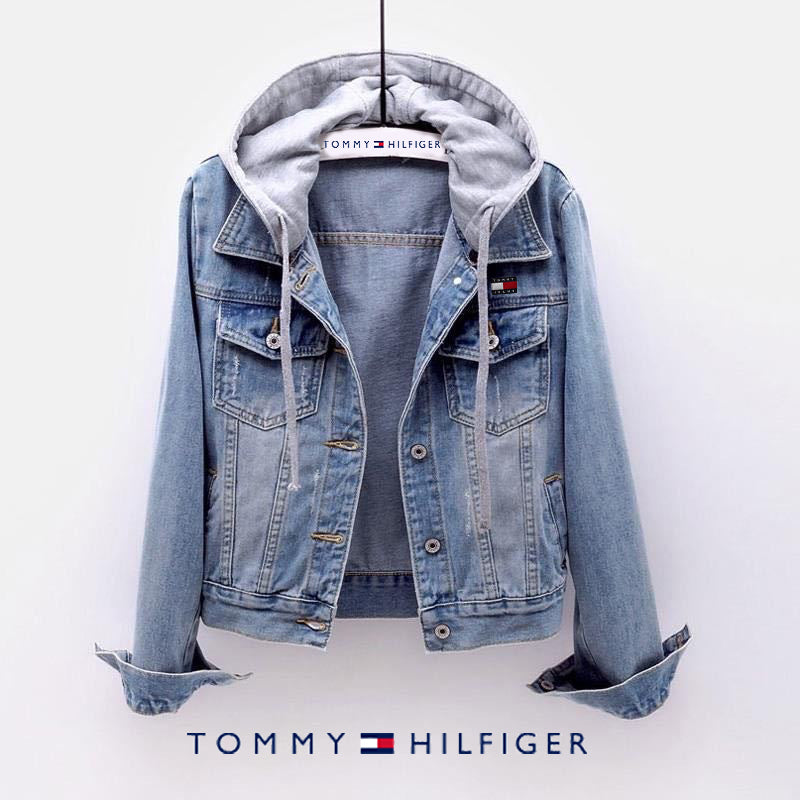 A0010 Tommy™ Damen-Jeansjacke