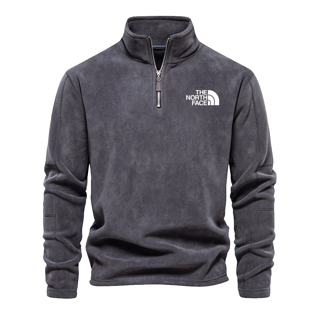 Fleecejacke mit Reißverschluss