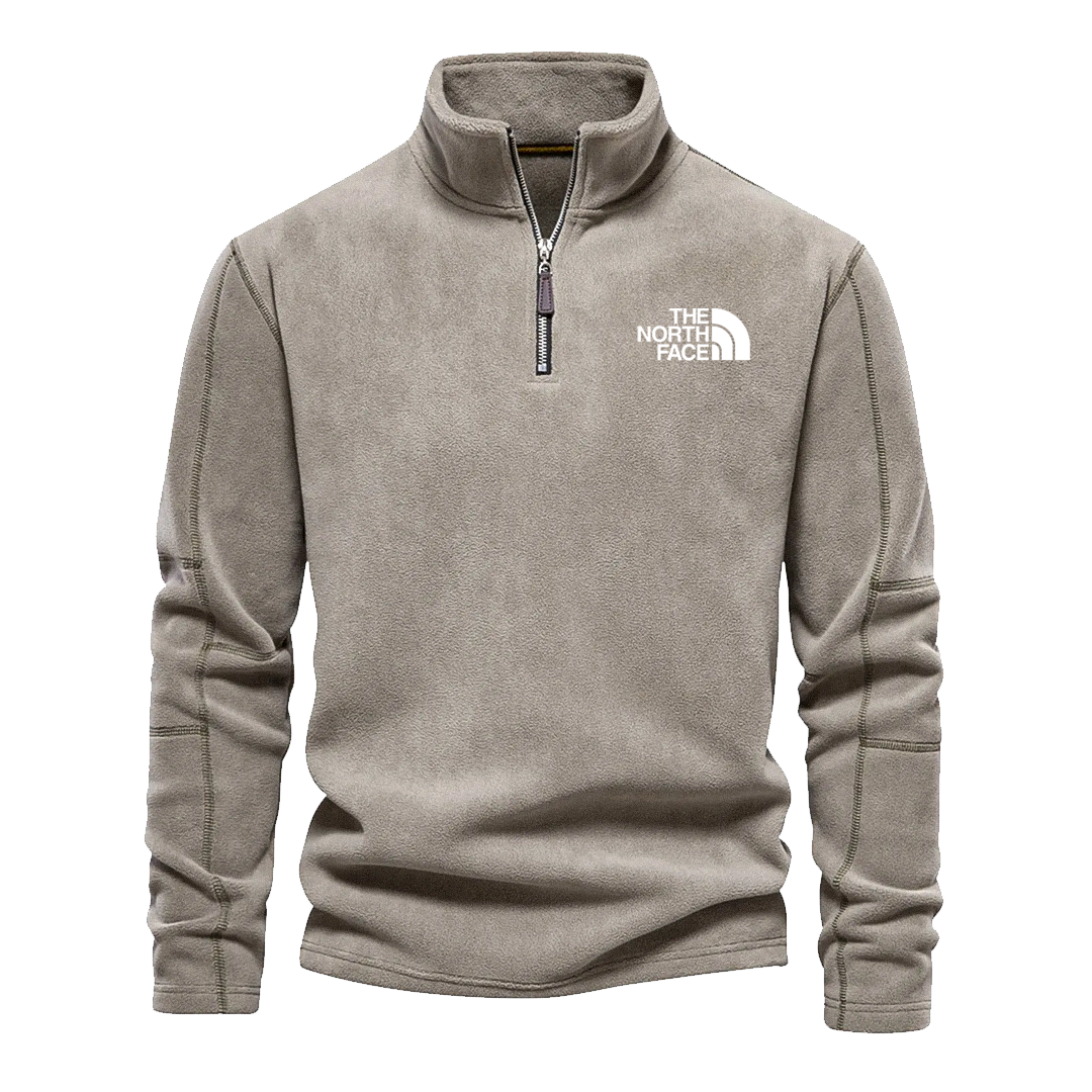 Fleecejacke mit Reißverschluss