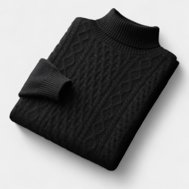 Halbrollkragenpullover