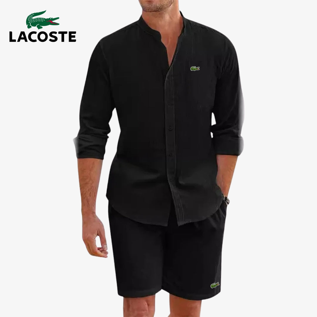 Elegantes Hemd- und Shorts-Set || RÄUMUNGSVERKAUF