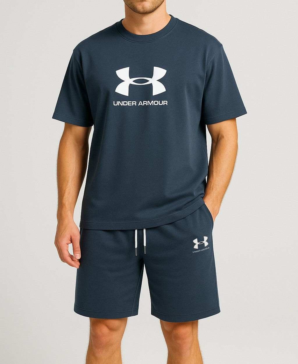 Herren Freizeit Sommer Set || T-Shirt und Shorts