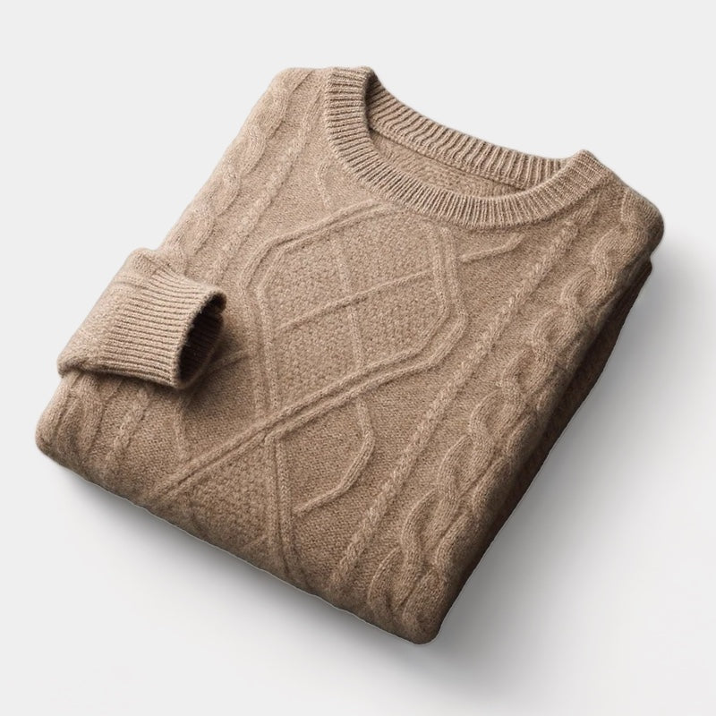 Gewebter Pullover
