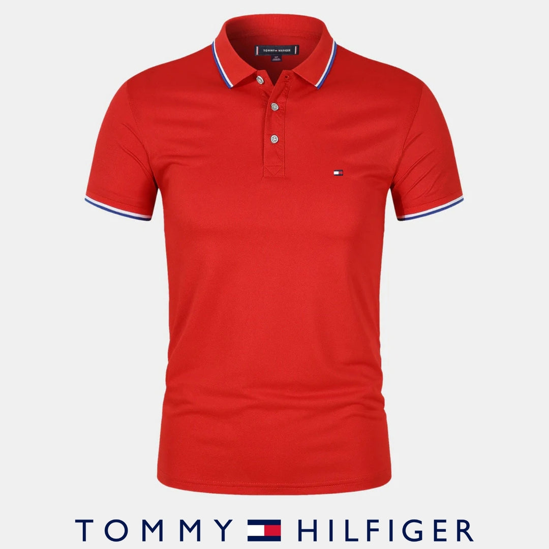 TOMMY HILFIGER || ELEGANTES HERREN-POLO SHIRT