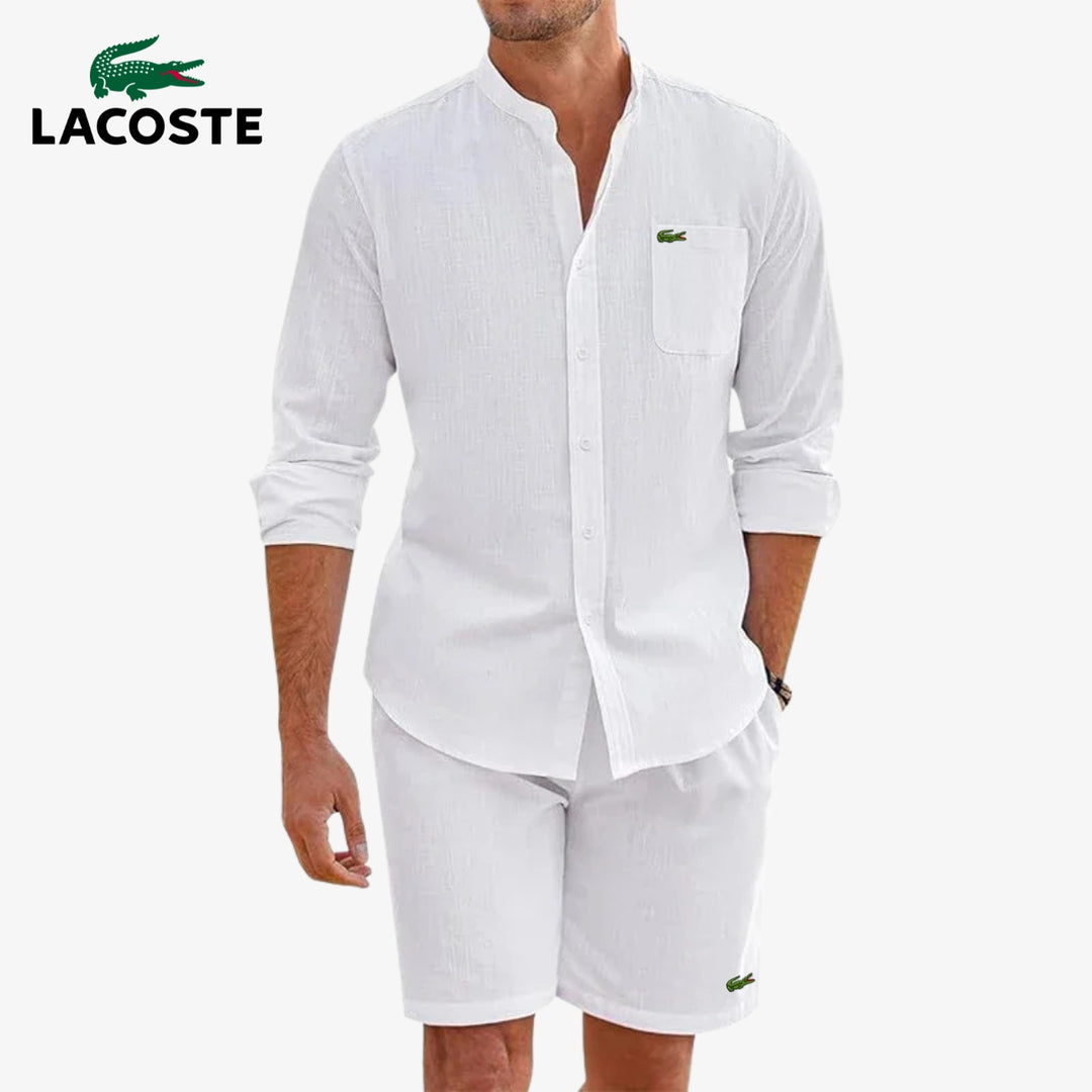 Elegantes Hemd- und Shorts-Set || RÄUMUNGSVERKAUF