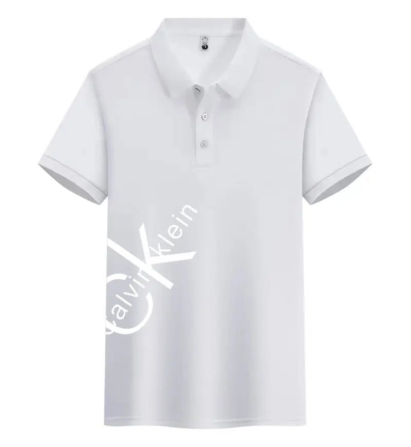 A0035 CK™ Lässiges kurzärmeliges Polo-Shirt
