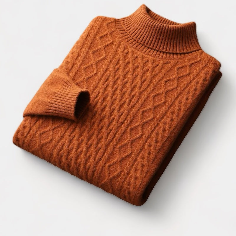 Halbrollkragenpullover