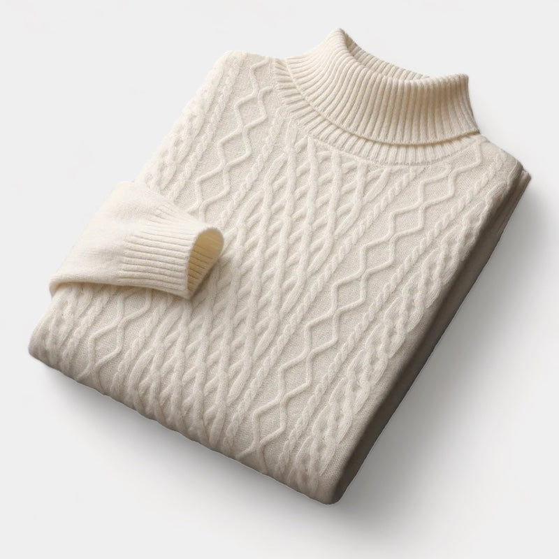 Halbrollkragenpullover