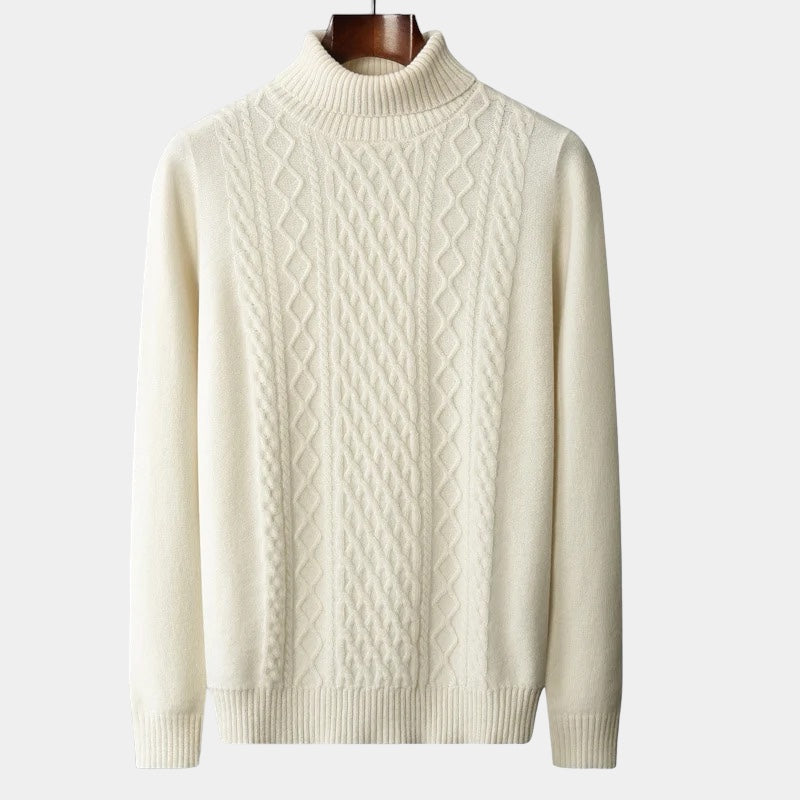 Halbrollkragenpullover