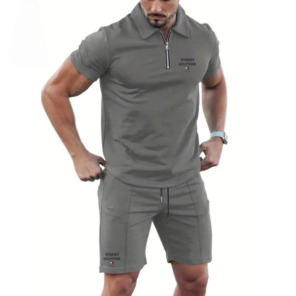 TH Lässiges Herren-Trainingsanzug-Set