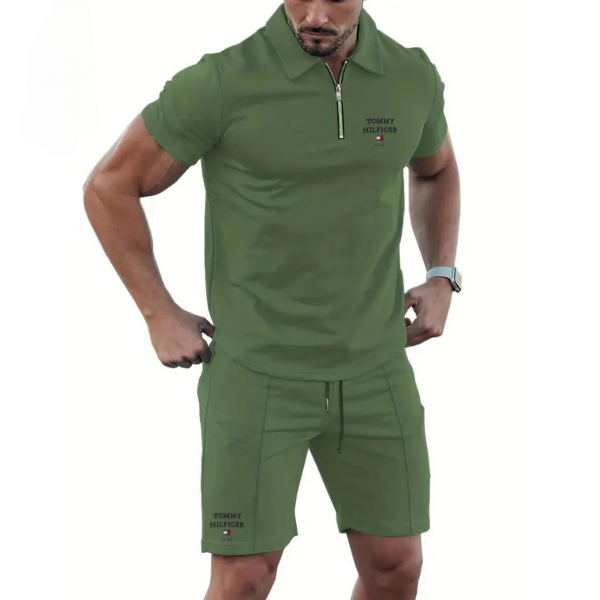 TH Lässiges Herren-Trainingsanzug-Set
