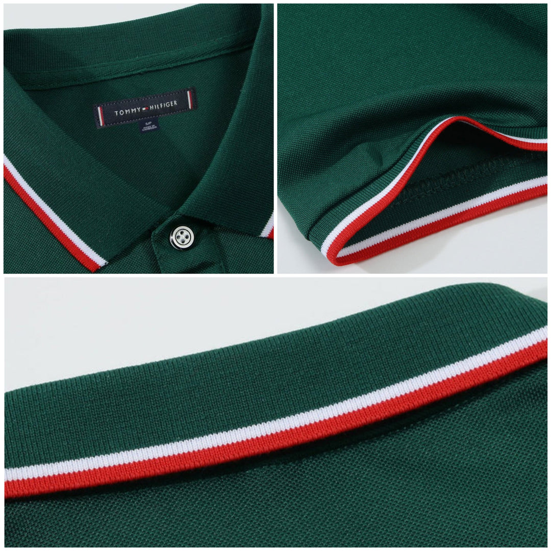 TOMMY HILFIGER || ELEGANTES HERREN-POLO SHIRT