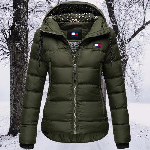 Damen Winter-Daunenjacke