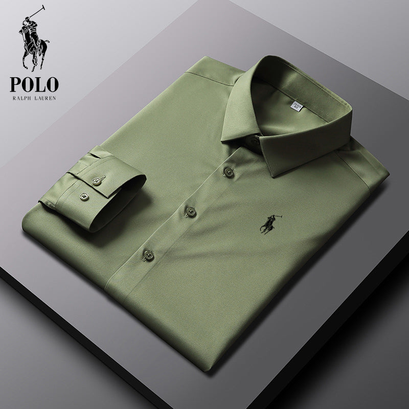 A0097 Ralph Lauren Herren Boutique Langarm Anzughemd