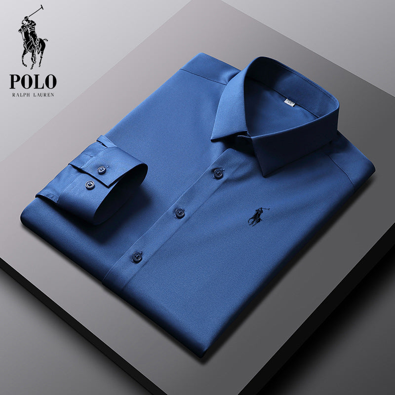 A0097 Ralph Lauren Herren Boutique Langarm Anzughemd