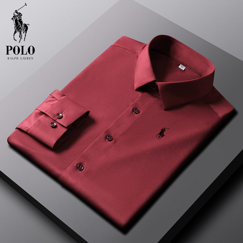 A0097 Ralph Lauren Herren Boutique Langarm Anzughemd