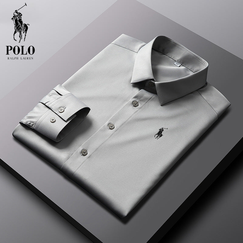 A0097 Ralph Lauren Herren Boutique Langarm Anzughemd