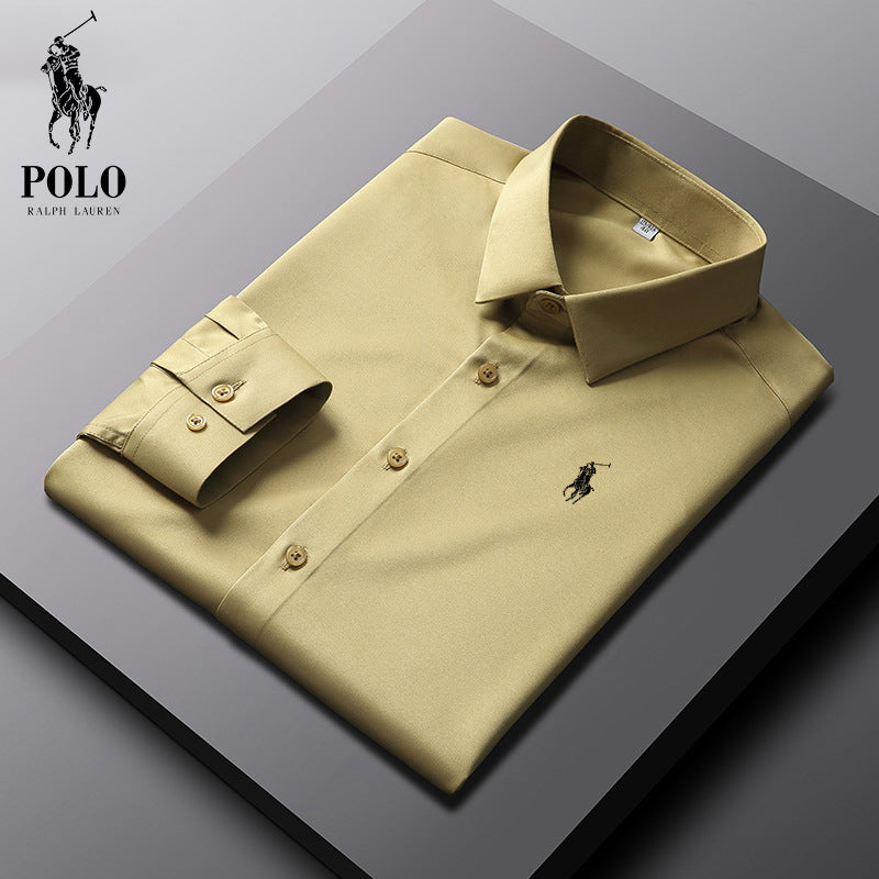 A0097 Ralph Lauren Herren Boutique Langarm Anzughemd